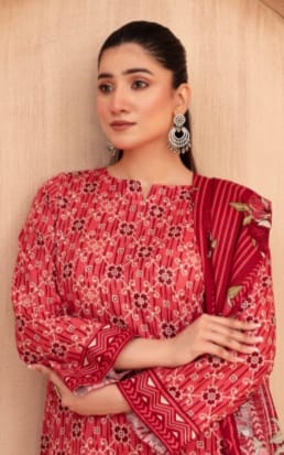 Digital Print Khaddar Unstitched 3 Piece My Store