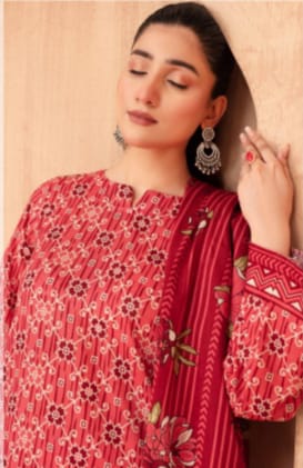 Digital Print Khaddar Unstitched 3 Piece My Store