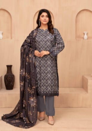 Digital Print Khaddar Unstitched 3 Piece My Store