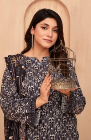 Digital Print Khaddar Unstitched 3 Piece My Store