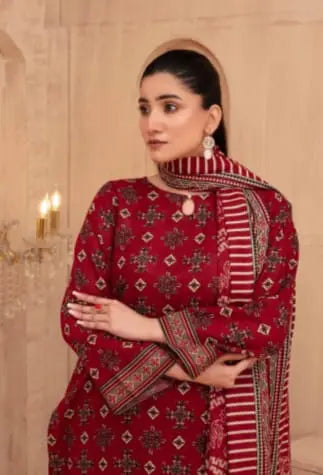 Digital Print Khaddar Unstitched 3 Piece My Store