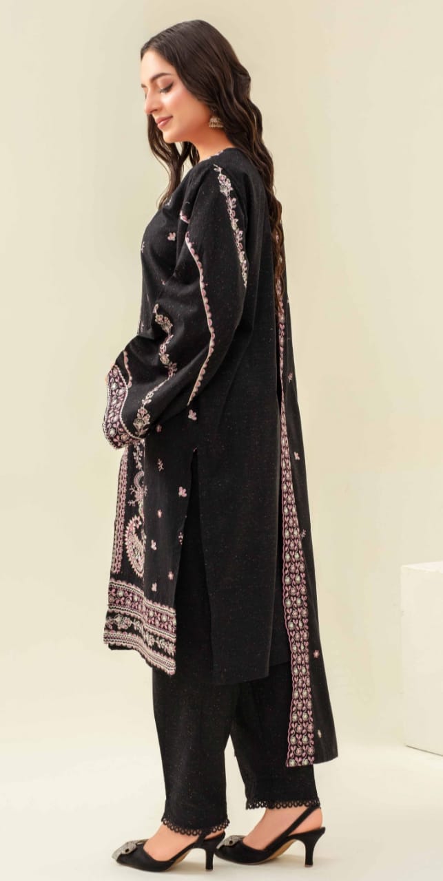 Karandi Dyed based Embroidered Multi Neps My Store