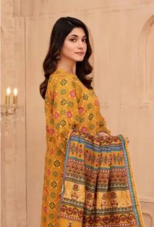 Digital Print Khaddar Unstitched 3 Piece My Store