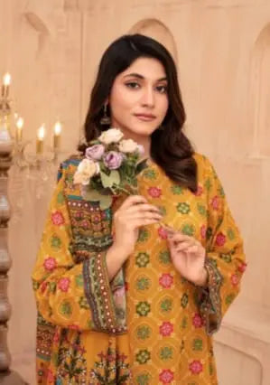 Digital Print Khaddar Unstitched 3 Piece My Store