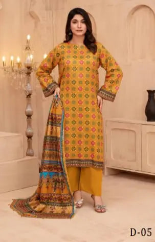 Digital Print Khaddar Unstitched 3 Piece My Store