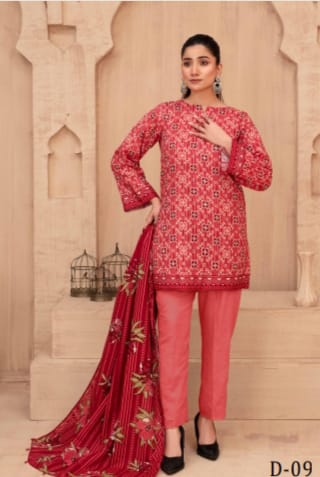 Digital Print Khaddar Unstitched 3 Piece My Store