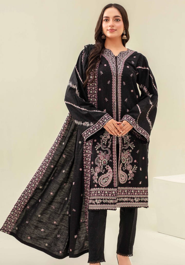 Karandi Dyed based Embroidered Multi Neps My Store