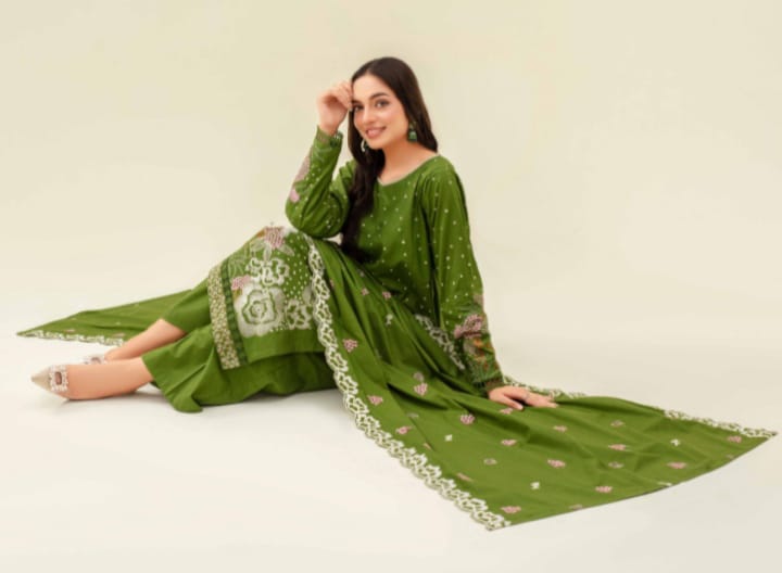 3 Piece Karandi Dyed based Embroidered Multi Neps My Store